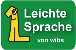 Leichte Sprache Logo von Wibs