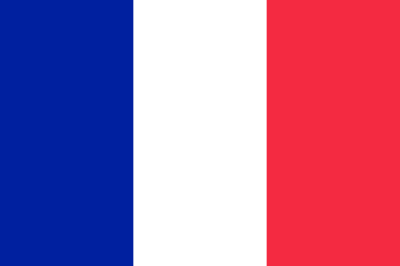 Auf dem Bild ist die Flagge von Frankreich zu sehen