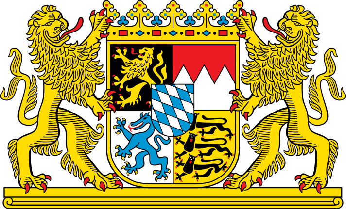 Auf dem Bild ist das bayrische Wappen