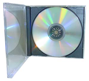Auf dem Bild sieht man eine CD in einer Hülle