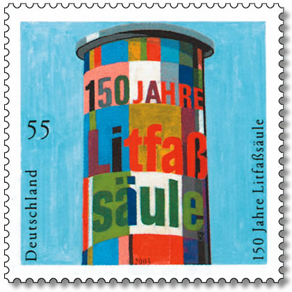 Datei:Litfaßsäule Briefmarke.jpg