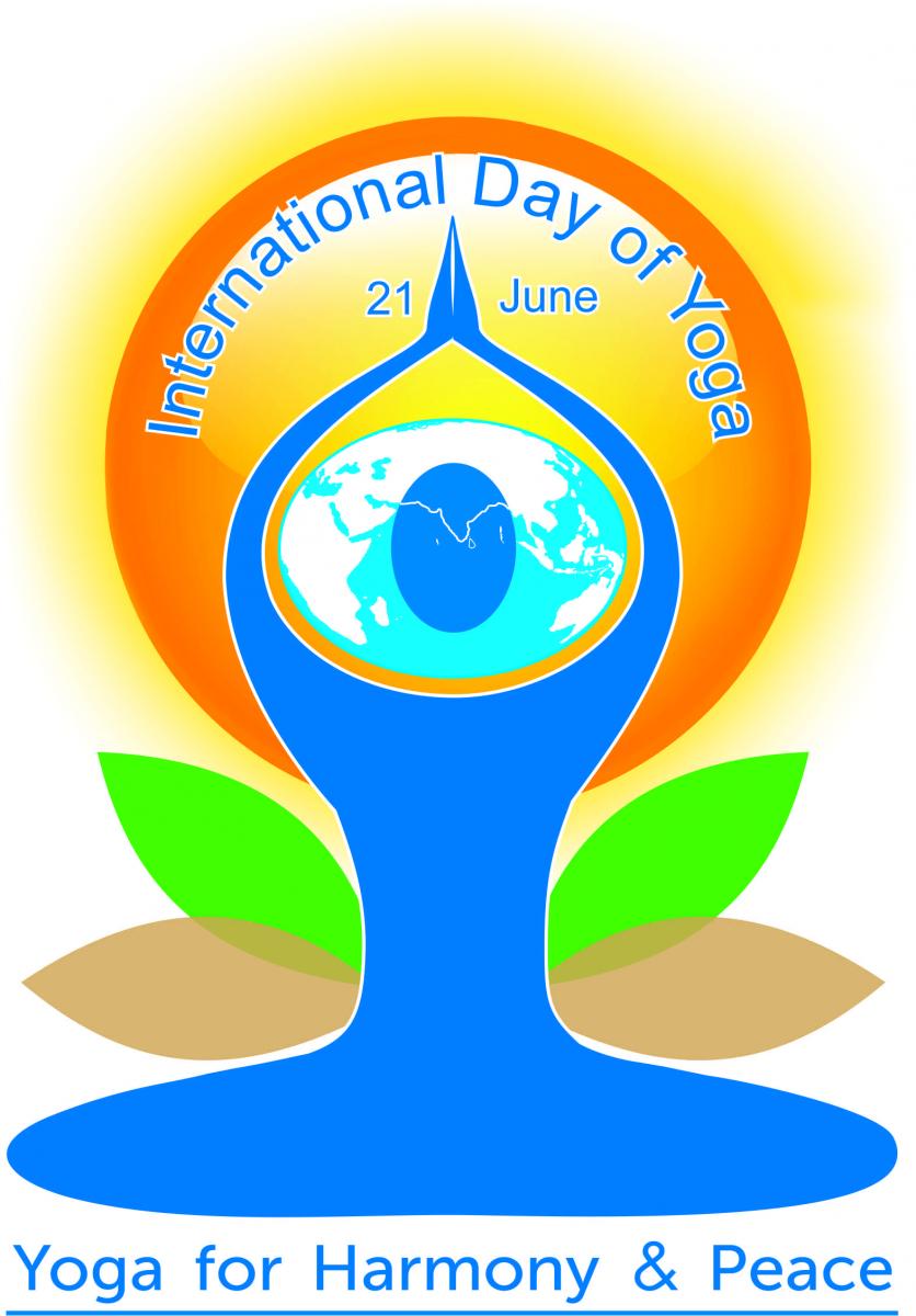 Auf dem Bild ist das Yoga Tag Logo zu sehen